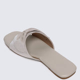 Yurina Comfy Sandals In Nude