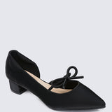 Vivienne Comfy Heels In Black