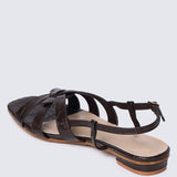 Finley Comfy Sandals In Espresso