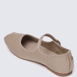 Faye FlexFit Comfy Ballerina In Khaki