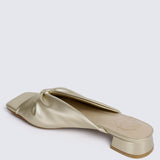 Mabelle Comfy Sandals In Gold