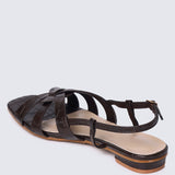 Finley Comfy Sandals In Espresso