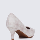 Elara Comfy Pumps In Lillac