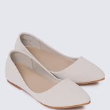 Cece 2.0 Comfy Ballerina In Off White