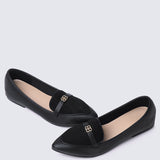Choco Soufflé Comfy Loafers In Black