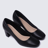 Pauline Comfy Heels In Black