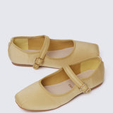 Faye FlexFit Comfy Ballerina In Mustard