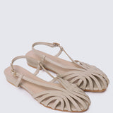Terra Comfy Sandals In Almond