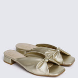 Mabelle Comfy Sandals In Gold