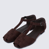 Mozzy Comfy Sandals In Espresso