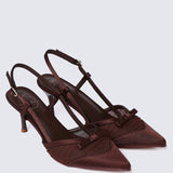 Ottilie Comfy Heels In Espresso
