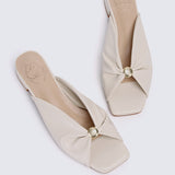 Mabelle Comfy Sandals In Almond