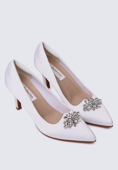 Stacy Comfy Pumps In Ivory