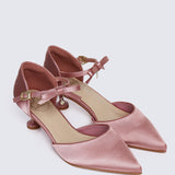 Eloice Comfy Heels In Pink