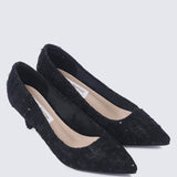 Elara Comfy Pumps In Black