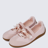 Luluna Comfy Ballet Sneakers In Pink