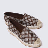 Salsya Comfy Espadrilles In Espresso