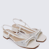 Ophelia Comfy Sandals In Ivory