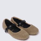 Margot FlexFit Comfy Ballerina In Beige