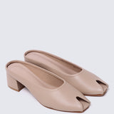 Lani Comfy Heels In Nude
