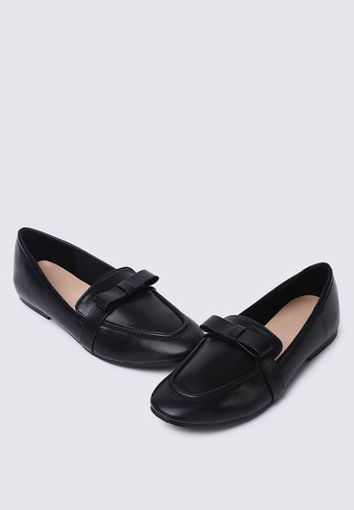 Penelope Comfy Loafers In Black