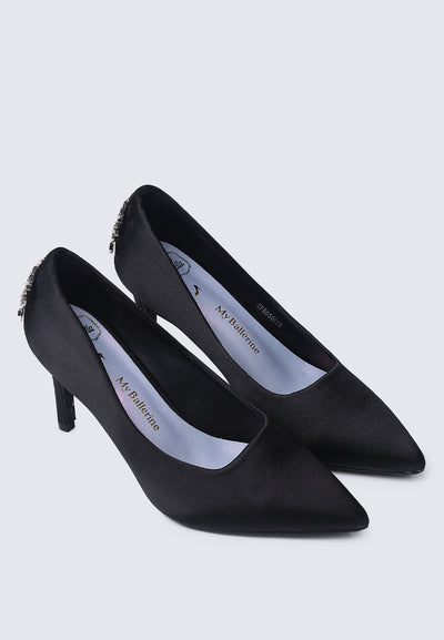 The Carriage Princess Comfy Pumps In Black