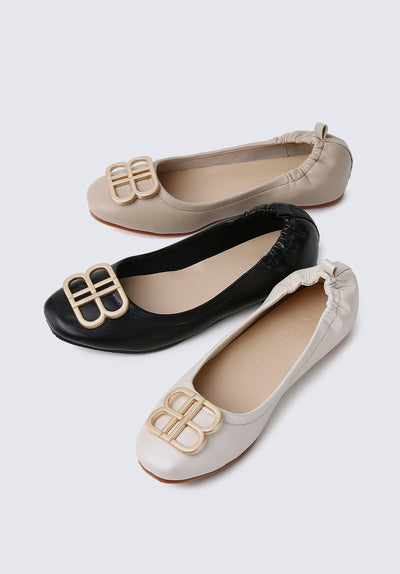 Beth Comfy Ballerina In Black