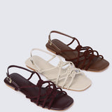 Naomi Comfy Sandals In Nude
