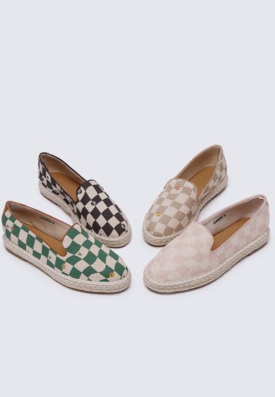 Patchworks for Me Comfy Espadrilles In Green