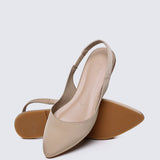 Kate Comfy Ballerina In Taupe