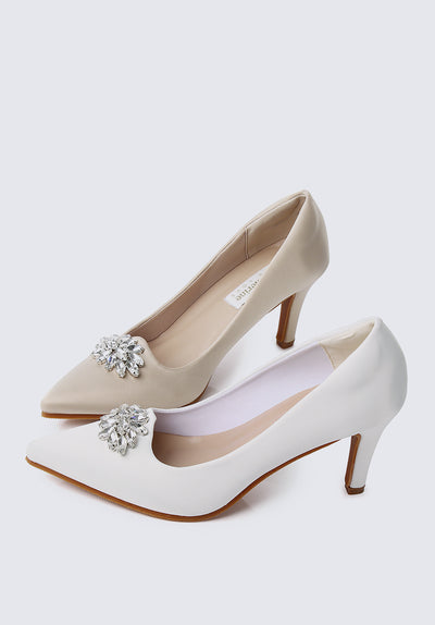 Stacy Comfy Pumps In Nude