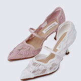 Cristelle Comfy Heels In Pink