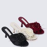 Alira Comfy Heels In Black