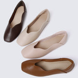Etta Comfy Ballerina In Brown