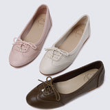 Bellamy Comfy Ballerina In Beige