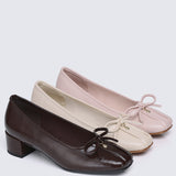 Estelle Comfy Heels In Espresso