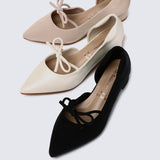 Vivienne Comfy Heels In Nude