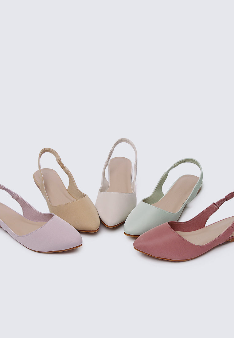 Kate Comfy Ballerina In Dusty Rose