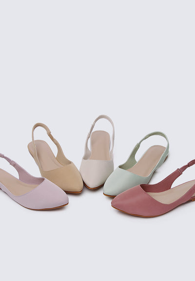 Kate Comfy Ballerina In Dusty Rose