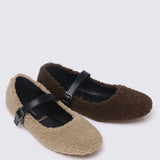 Margot FlexFit Comfy Ballerina In Beige