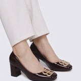 Phyllis Comfy Heels In Espresso
