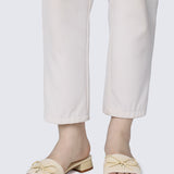 Isabeau Comfy Sandals In Light Yellow