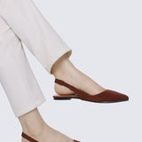 Kate Comfy Ballerina In Espresso