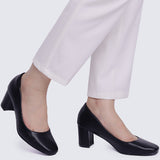 Pauline Comfy Heels In Black