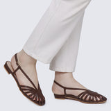 Terra Comfy Sandals In Espresso