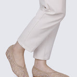 Peony Comfy Ballerina In Nude