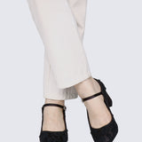 Candrea Comfy Heels In Black