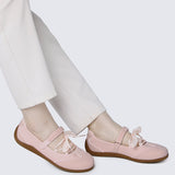 Luluna Comfy Ballet Sneakers In Pink