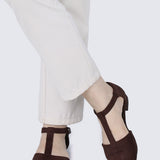 Mozzy Comfy Sandals In Espresso