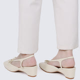 Anya Comfy Heels In Butter